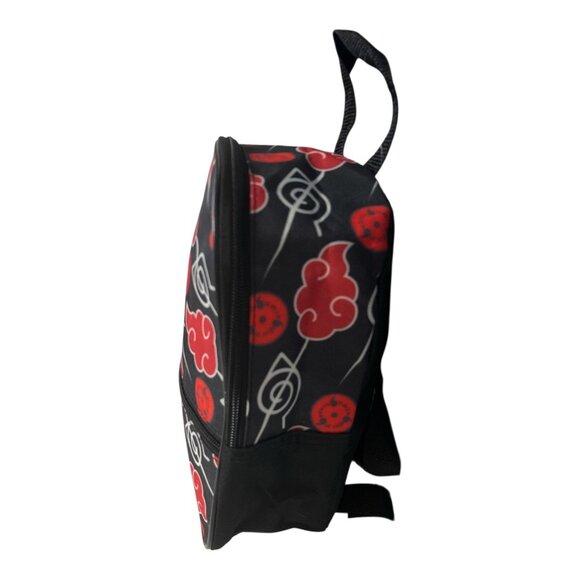 Naruto Shippuden Akatsuki Cloud Mini Backpack – Red & Black – Viz Media 2007 - Picture 4 of 6